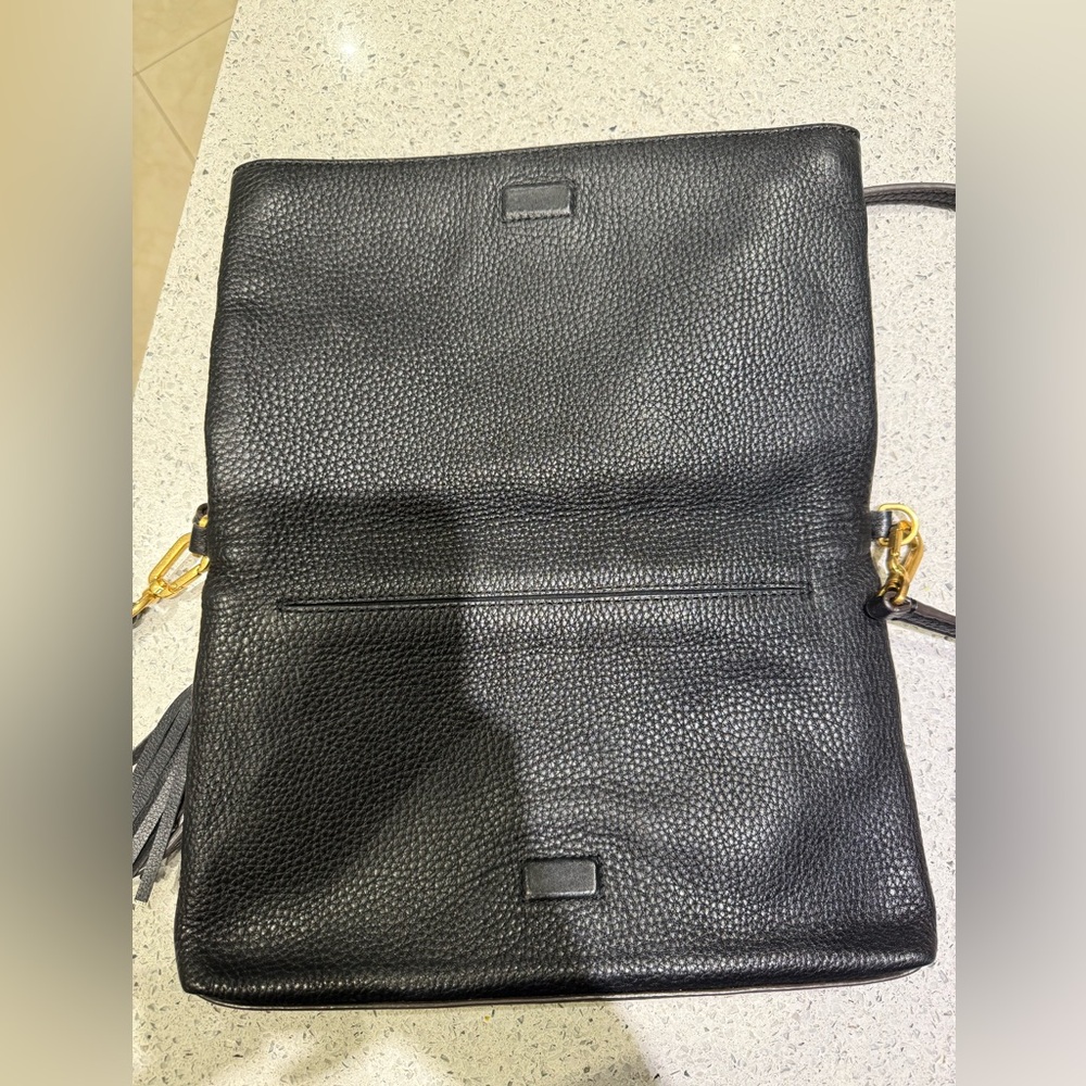 Tory Burch Black Leather Crossbody - Picture 4 of 5